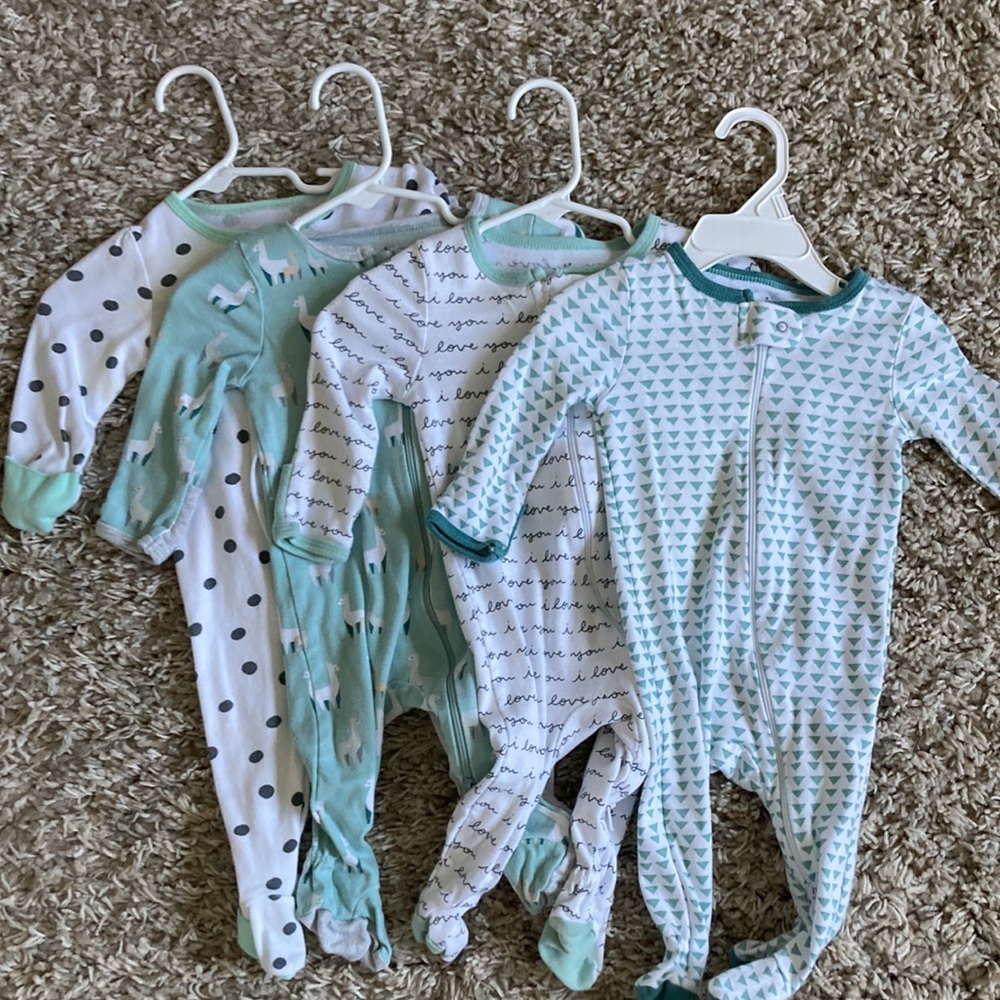 Bundle of 25 boys sleepers 3-6 month
